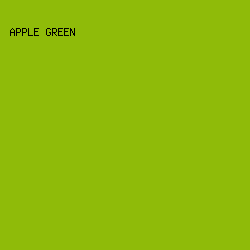 8FBB09 - Apple Green color image preview