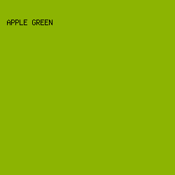 8cb402 - Apple Green color image preview
