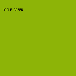 8db407 - Apple Green color image preview