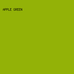 93B207 - Apple Green color image preview