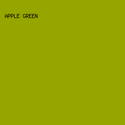96a500 - Apple Green color image preview
