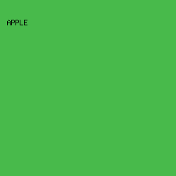 48BA4B - Apple color image preview