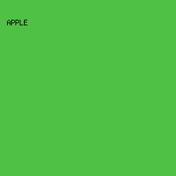 4FC245 - Apple color image preview
