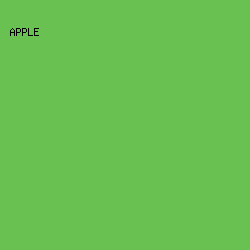 68C151 - Apple color image preview