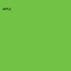 72c345 - Apple color image preview