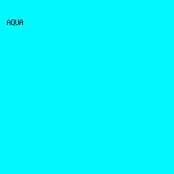 03f9ff - Aqua color image preview