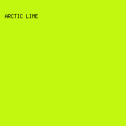 C2F70F - Arctic Lime color image preview