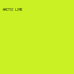 C9F123 - Arctic Lime color image preview