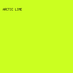 CBFF20 - Arctic Lime color image preview