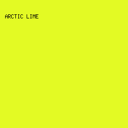 E3FA24 - Arctic Lime color image preview