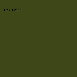 3E4718 - Army Green color image preview