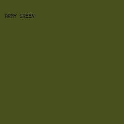 474f1c - Army Green color image preview