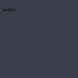 3C3E4B - Arsenic color image preview