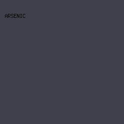 3F404C - Arsenic color image preview