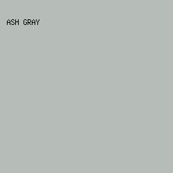 B6BCB8 - Ash Gray color image preview