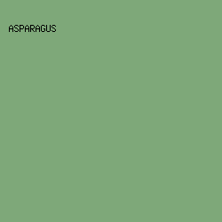 7EA879 - Asparagus color image preview