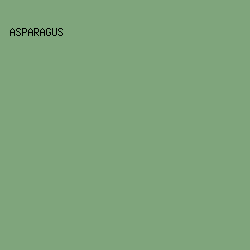 7FA57C - Asparagus color image preview