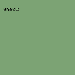 7ca374 - Asparagus color image preview