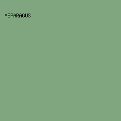 80a67f - Asparagus color image preview