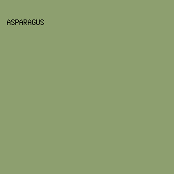 8d9f6f - Asparagus color image preview