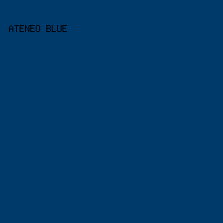 003A6B - Ateneo Blue color image preview