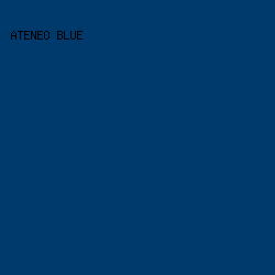 003A6C - Ateneo Blue color image preview