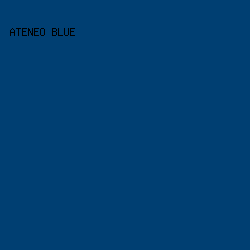 003f72 - Ateneo Blue color image preview
