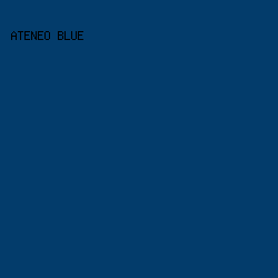 033c6b - Ateneo Blue color image preview