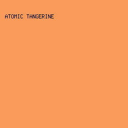 FA9B5C - Atomic Tangerine color image preview