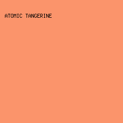 FB946B - Atomic Tangerine color image preview