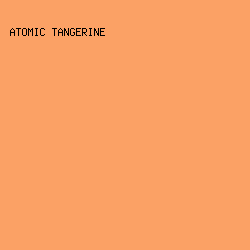 fba165 - Atomic Tangerine color image preview