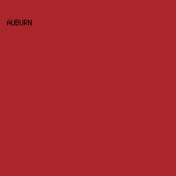 aa262a - Auburn color image preview