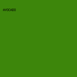 3D860B - Avocado color image preview