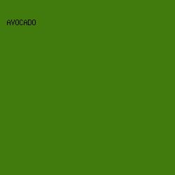 427B0D - Avocado color image preview