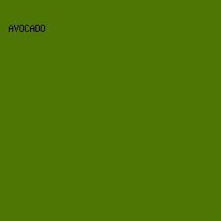 4d7605 - Avocado color image preview