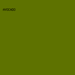 5E7200 - Avocado color image preview