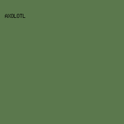 5B784D - Axolotl color image preview