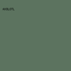 5C735F - Axolotl color image preview