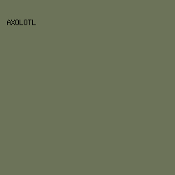 6C7359 - Axolotl color image preview