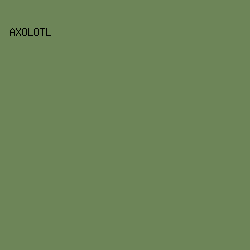 6D8558 - Axolotl color image preview