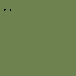 6E8250 - Axolotl color image preview