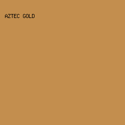C38E4E - Aztec Gold color image preview