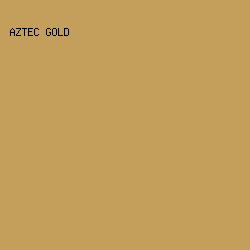 C39F5B - Aztec Gold color image preview