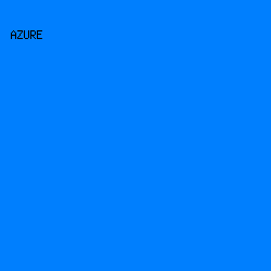 007FFE - Azure color image preview
