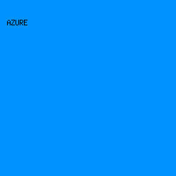 0092ff - Azure color image preview
