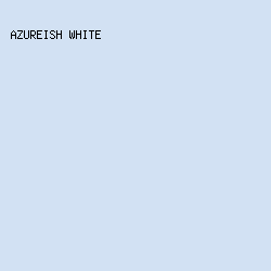 D2E1F3 - Azureish White color image preview