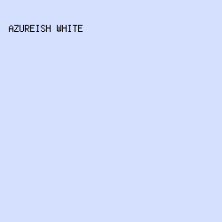 D5E0FE - Azureish White color image preview