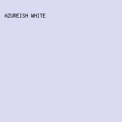 DCDAF2 - Azureish White color image preview