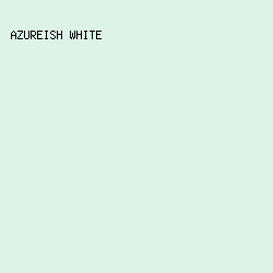 DDF3E7 - Azureish White color image preview