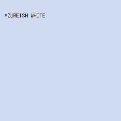 d1dcf2 - Azureish White color image preview